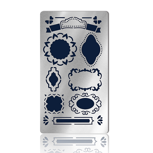 PandaHall Retro Stainless Steel Metal Cutting Dies Stencils, for DIY Scrapbooking/Photo Album, Decorative Embossing DIY Paper Card, Matte...
PandaHall Retro Stainless Steel Metal Cutting Dies Stencils, for DIY Scrapbooking/Photo Album, Decorative Embossing DIY Paper Card, Matte...