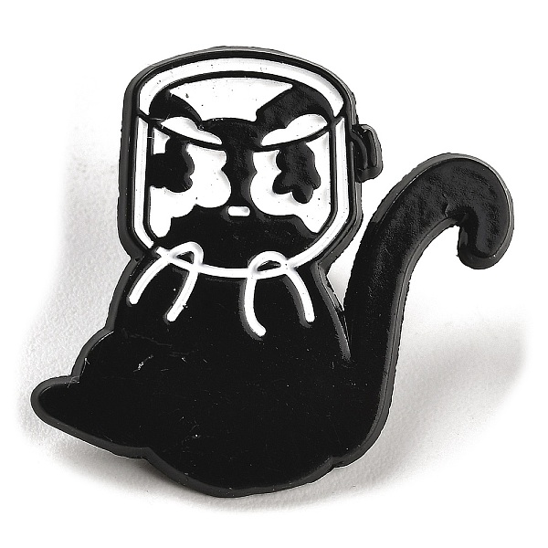 PandaHall Cartoon Cat Enamel Pin, Alloy Brooch for Backpack Clothes, Black, 29x31x1.5mm Alloy+Enamel Cat Shape Black
PandaHall Cartoon Cat Enamel Pin, Alloy Brooch for Backpack Clothes, Black, 29x31x1.5mm Alloy+Enamel Cat Shape Black