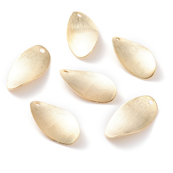 PandaHall Brass Charms, Oval, Real 24K Gold Plated, 18x9x1mm, Hole: 1.2mm Brass Oval
PandaHall Brass Charms, Oval, Real 24K Gold Plated, 18x9x1mm, Hole: 1.2mm Brass Oval
