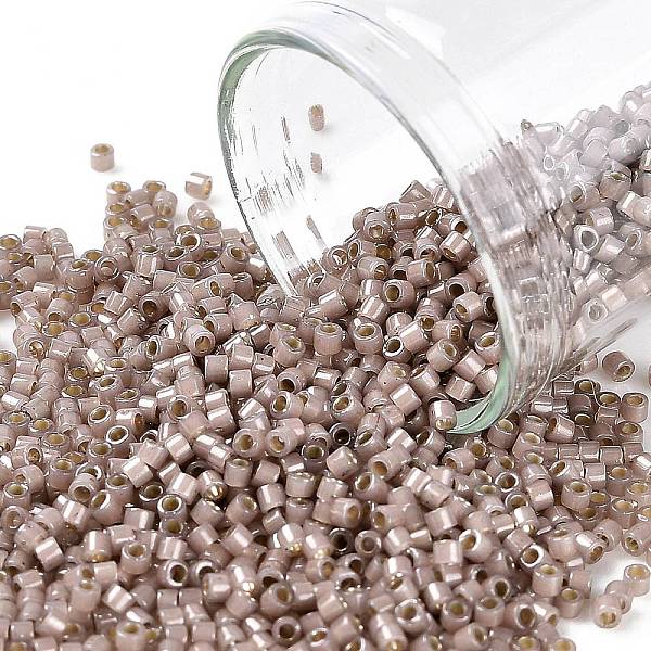 PandaHall MIYUKI Delica Beads, Cylinder, Japanese Seed Beads, 11/0, (DB1460) Silver Lined Cinnamon Opal, 1.3x1.6mm, Hole: 0.8mm, about..., Purple
PandaHall MIYUKI Delica Beads, Cylinder, Japanese Seed Beads, 11/0, (DB1460) Silver Lined Cinnamon Opal, 1.3x1.6mm, Hole: 0.8mm, about..., Purple