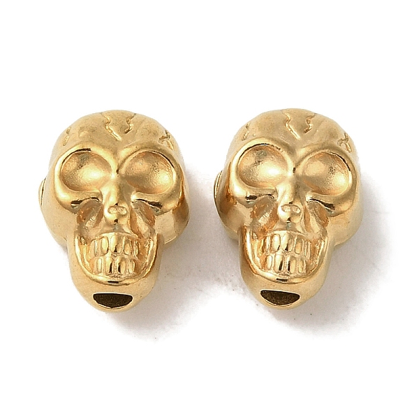 PandaHall Halloween Ion Plating(IP) 304 Stainless Steel Beads, Skull, Golden, 11.5x9x7mm, Hole: 2mm 304 Stainless Steel Skull
PandaHall Halloween Ion Plating(IP) 304 Stainless Steel Beads, Skull, Golden, 11.5x9x7mm, Hole: 2mm 304 Stainless Steel Skull