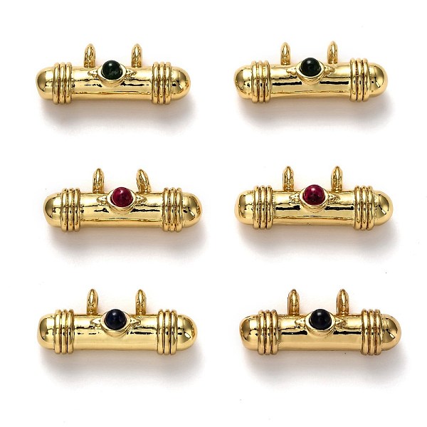 PandaHall Brass Cubic Zirconia Pendants, Long-Lasting Plated, Cylindrical, Mixed Color, 8.5x19x6.5mm, Hole: 2mm Brass+Cubic Zirconia Others..., Multicolor
PandaHall Brass Cubic Zirconia Pendants, Long-Lasting Plated, Cylindrical, Mixed Color, 8.5x19x6.5mm, Hole: 2mm Brass+Cubic Zirconia Others..., Multicolor