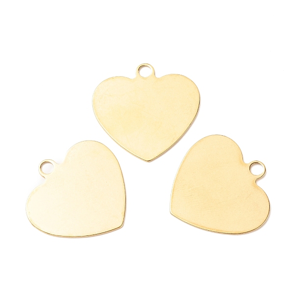 PandaHall Ion Plating(IP) 201 Stainless Steel Pendants, Heart, Golden, 33x34x1mm, Hole: 3.8mm 201 Stainless Steel Heart
PandaHall Ion Plating(IP) 201 Stainless Steel Pendants, Heart, Golden, 33x34x1mm, Hole: 3.8mm 201 Stainless Steel Heart