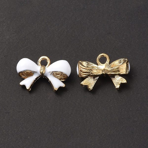PandaHall Alloy Enamel Pendants, Lead Free & Cadmium Free, Light Gold, Bowknot Charm, White, 11.5x16x4mm, Hole: 2mm Alloy+Enamel Bowknot...
PandaHall Alloy Enamel Pendants, Lead Free & Cadmium Free, Light Gold, Bowknot Charm, White, 11.5x16x4mm, Hole: 2mm Alloy+Enamel Bowknot...