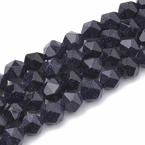 PandaHall Synthetic Blue Goldstone Beads Strands, Star Cut Round Beads, Faceted, 10x9~10mm, Hole: 1mm, about 36~38pcs/strand, 14.2~14.6 inch...
PandaHall Synthetic Blue Goldstone Beads Strands, Star Cut Round Beads, Faceted, 10x9~10mm, Hole: 1mm, about 36~38pcs/strand, 14.2~14.6 inch...