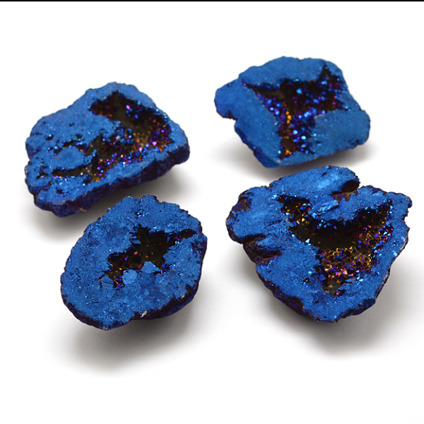 PandaHall Electroplated Agate Display Decorations, Nuggets, Blue, 38~49x26~42x17~23mm, 1pc/bag Natural Agate Nuggets Blue
PandaHall Electroplated Agate Display Decorations, Nuggets, Blue, 38~49x26~42x17~23mm, 1pc/bag Natural Agate Nuggets Blue