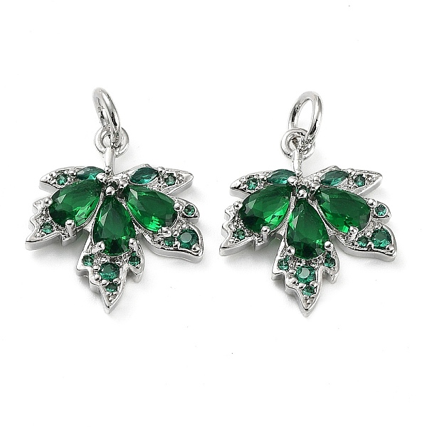 PandaHall Rack Plating Brass Clear Cubic Zirconia Pendants, Long-Lasting Plated, Cadmium Free & Lead Free, with Jump Rings, Leaf..., Green
PandaHall Rack Plating Brass Clear Cubic Zirconia Pendants, Long-Lasting Plated, Cadmium Free & Lead Free, with Jump Rings, Leaf..., Green