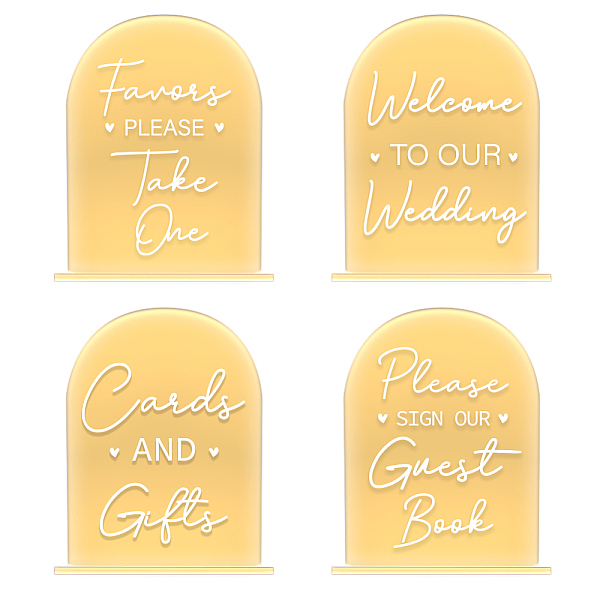 PandaHall Acrylic Sign Table Number Holder, For Wedding Seat Reservation Restaurant Business Party, 178x127mm, 4 style, 1pc/style, 4pcs/set...
PandaHall Acrylic Sign Table Number Holder, For Wedding Seat Reservation Restaurant Business Party, 178x127mm, 4 style, 1pc/style, 4pcs/set...