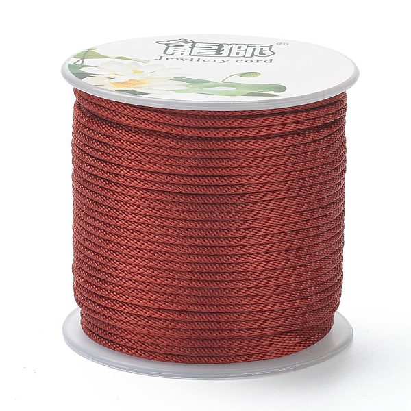 PandaHall Polyester Braided Cords, for Jewelry Making Beading Crafting, FireBrick, 1.5mm, about 21.87 yards(20m)/roll Polyester Red
PandaHall Polyester Braided Cords, for Jewelry Making Beading Crafting, FireBrick, 1.5mm, about 21.87 yards(20m)/roll Polyester Red