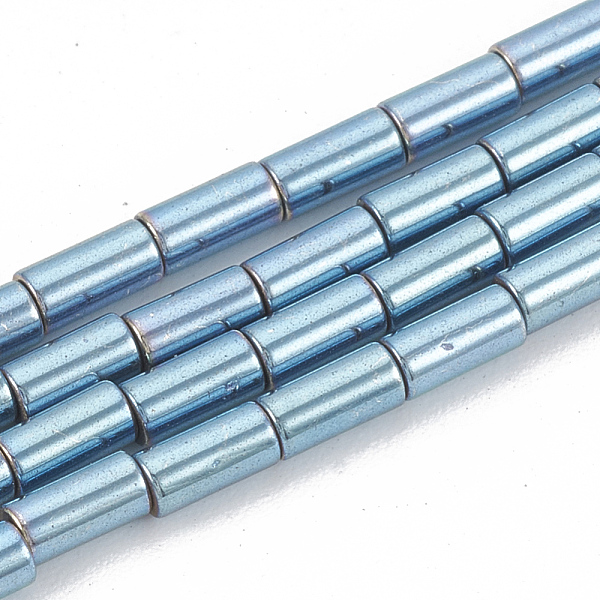 PandaHall Electroplate Non-magnetic Synthetic Hematite Beads Strands, Column, Blue Plated, 8x2mm, Hole: 0.8mm, about 50pcs/strand, 15.7 inch...
PandaHall Electroplate Non-magnetic Synthetic Hematite Beads Strands, Column, Blue Plated, 8x2mm, Hole: 0.8mm, about 50pcs/strand, 15.7 inch...