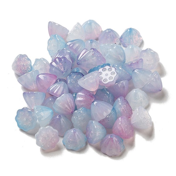 PandaHall Two Tone Acrylic Beads, Lotus Seedpod, Lilac, 7.5x10.5x10.5mm, Hole: 1.2mm, about 1282pcs/500g Acrylic Others Purple
PandaHall Two Tone Acrylic Beads, Lotus Seedpod, Lilac, 7.5x10.5x10.5mm, Hole: 1.2mm, about 1282pcs/500g Acrylic Others Purple