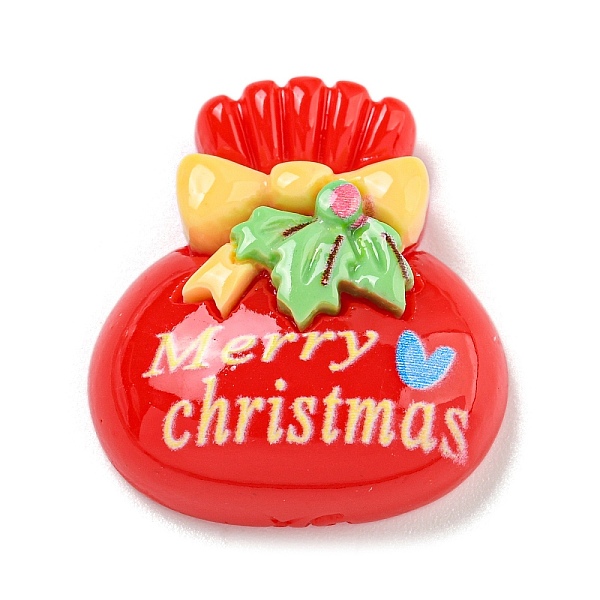 PandaHall Christmas Opaque Resin Decoden Cabochons, Bag, 24x22.5x8mm Resin Bag Red
PandaHall Christmas Opaque Resin Decoden Cabochons, Bag, 24x22.5x8mm Resin Bag Red