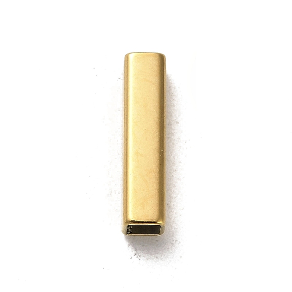 PandaHall 304 Stainless Steel Beads, Rectangle, Golden, 20x5x5mm, Hole: 4x3.6mm 304 Stainless Steel Rectangle
PandaHall 304 Stainless Steel Beads, Rectangle, Golden, 20x5x5mm, Hole: 4x3.6mm 304 Stainless Steel Rectangle