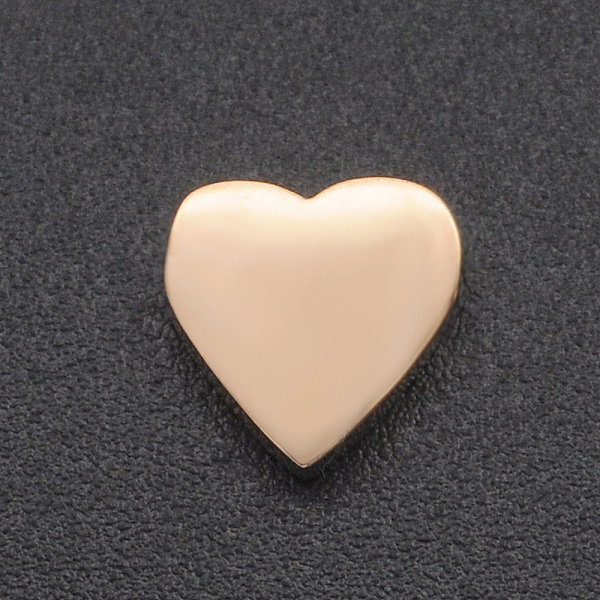 PandaHall 201 Stainless Steel Charms, for Simple Necklaces Making, Stamping Blank Tag, Laser Cut, Heart, Rose Gold, 7.5x8x3mm, Hole: 1.6mm...
PandaHall 201 Stainless Steel Charms, for Simple Necklaces Making, Stamping Blank Tag, Laser Cut, Heart, Rose Gold, 7.5x8x3mm, Hole: 1.6mm...