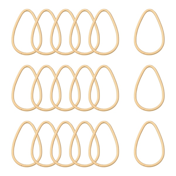 PandaHall Smooth Surface Alloy Linking Ring, teardrop, Matte Gold Color, 33.5x21x1.5mm Alloy Teardrop
PandaHall Smooth Surface Alloy Linking Ring, teardrop, Matte Gold Color, 33.5x21x1.5mm Alloy Teardrop