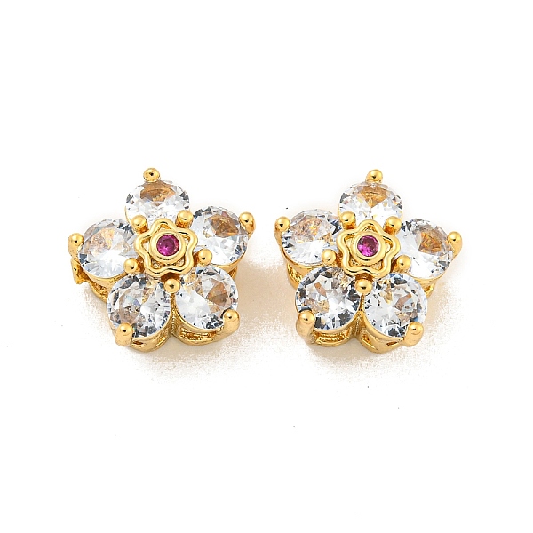 PandaHall Brass Micro Cubic Zirconia Multi-Strand Links, Flower, Real 18K Gold Plated, Clear, 11x12x7mm, Hole: 1.6mm Brass+Cubic Zirconia...
PandaHall Brass Micro Cubic Zirconia Multi-Strand Links, Flower, Real 18K Gold Plated, Clear, 11x12x7mm, Hole: 1.6mm Brass+Cubic Zirconia...