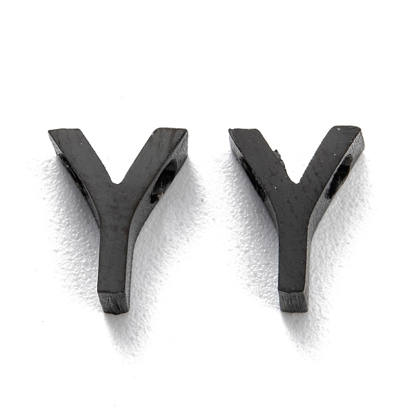 PandaHall 304 Stainless Steel Charms, Alphabet, Electrophoresis Black, Letter.Y, 8x6x3mm, Hole: 1.8mm 304 Stainless Steel Letter Y
PandaHall 304 Stainless Steel Charms, Alphabet, Electrophoresis Black, Letter.Y, 8x6x3mm, Hole: 1.8mm 304 Stainless Steel Letter Y