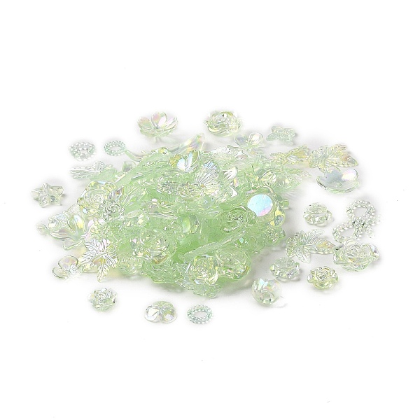 PandaHall DIY Baroque Jewelry Making Finding Kit, Including AB Color Acrylic Charms and Beads, Mixed Shapes, Light Green, 10~40x10~33x3~12mm...
PandaHall DIY Baroque Jewelry Making Finding Kit, Including AB Color Acrylic Charms and Beads, Mixed Shapes, Light Green, 10~40x10~33x3~12mm...