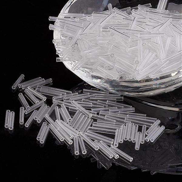 PandaHall Glass Bugle Beads, Transparent Colours, Clear, 12x2mm, Hole: 0.5mm, about 5000pcs/bag Glass Clear
PandaHall Glass Bugle Beads, Transparent Colours, Clear, 12x2mm, Hole: 0.5mm, about 5000pcs/bag Glass Clear