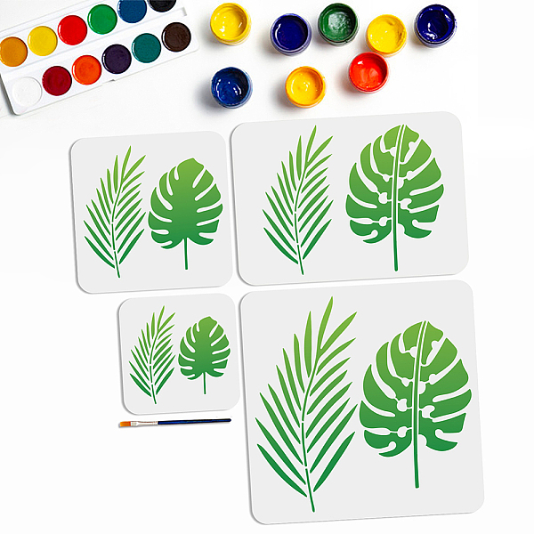 PandaHall MAYJOYDIY 4pcs Tropical Leaf Stencils 6~11.8inch 4 Sizes Monstera Palm Fern Leaf Stencil with Paint Brush Reusable Small Large...
PandaHall MAYJOYDIY 4pcs Tropical Leaf Stencils 6~11.8inch 4 Sizes Monstera Palm Fern Leaf Stencil with Paint Brush Reusable Small Large...