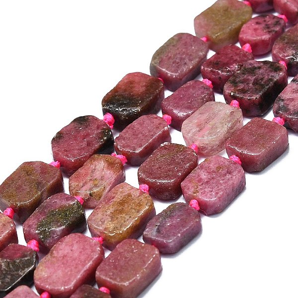 PandaHall Natural Rhodonite Beads Strands, Rectangle, 15~17x10~13x5~7mm, Hole: 1mm, about 22pcs/strand, 15.94 inch(40.5cm) Rhodonite...
PandaHall Natural Rhodonite Beads Strands, Rectangle, 15~17x10~13x5~7mm, Hole: 1mm, about 22pcs/strand, 15.94 inch(40.5cm) Rhodonite...