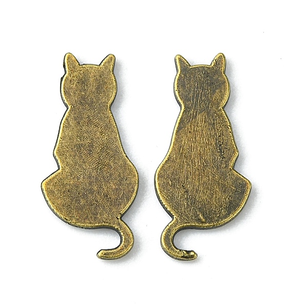 PandaHall Alloy Kitten Cabochons, For DIY UV Resin, Epoxy Resin, Pressed Flower Jewelry, Cat Silhouette, Antique Bronze, 17x8x1mm Alloy Cat...
PandaHall Alloy Kitten Cabochons, For DIY UV Resin, Epoxy Resin, Pressed Flower Jewelry, Cat Silhouette, Antique Bronze, 17x8x1mm Alloy Cat...