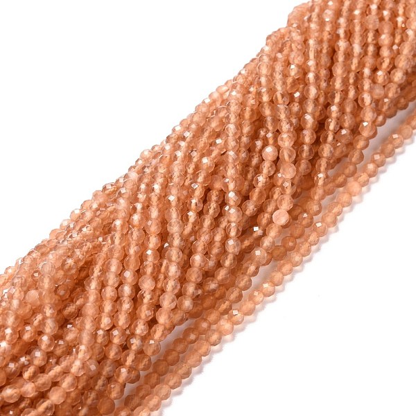 PandaHall Cat Eye Beads Strands, Round, Faceted, Sandy Brown, 3mm, Hole: 0.2mm, 14.17 inch(36cm), 122pcs/strand Glass Round
PandaHall Cat Eye Beads Strands, Round, Faceted, Sandy Brown, 3mm, Hole: 0.2mm, 14.17 inch(36cm), 122pcs/strand Glass Round