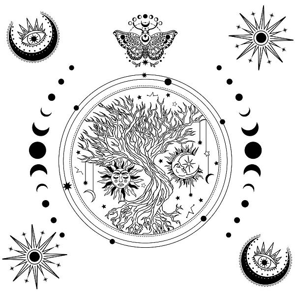 PandaHall SUPERDANT Divination Wall Stickers Black and White Star Moon Wall Stickers Life of Tree Wall Art Stickers Vinyl Peel and Stick...
PandaHall SUPERDANT Divination Wall Stickers Black and White Star Moon Wall Stickers Life of Tree Wall Art Stickers Vinyl Peel and Stick...