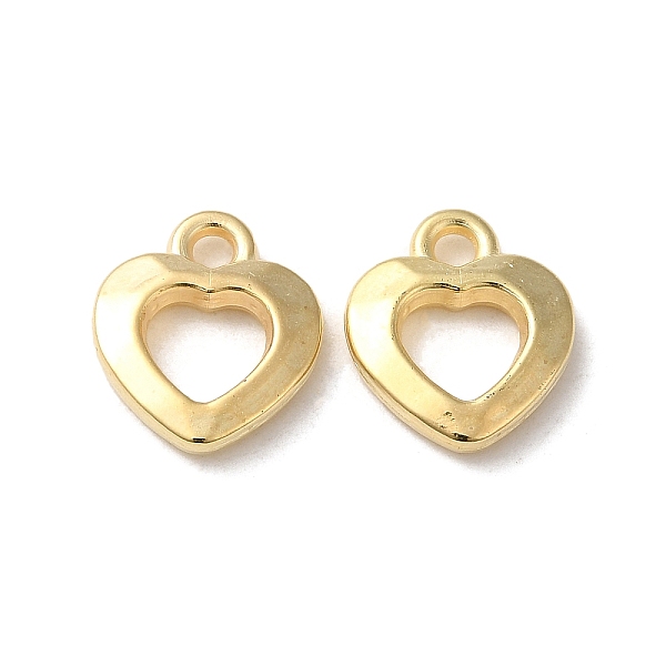 PandaHall CCB Plastic Charms, Heart Charm, Golden, 14x12x2.5mm, Hole: 2mm Plastic Heart
PandaHall CCB Plastic Charms, Heart Charm, Golden, 14x12x2.5mm, Hole: 2mm Plastic Heart