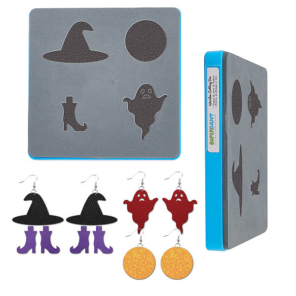 PandaHall SUPERDANT Halloween Ghost Leather Cutting Die 4 Shapes Earring Wooden Dies Cutting Mold Leather Jewelry Die Cutter Mold with...
PandaHall SUPERDANT Halloween Ghost Leather Cutting Die 4 Shapes Earring Wooden Dies Cutting Mold Leather Jewelry Die Cutter Mold with...