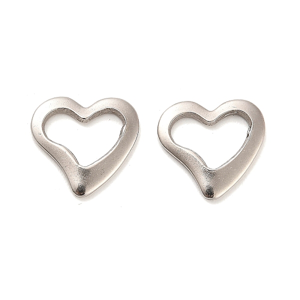 PandaHall Stainless Steel Pendants, Heart Charms, Stainless Steel Color, 14x15x1.5mm, Hole: 11x6mm Stainless Steel Heart
PandaHall Stainless Steel Pendants, Heart Charms, Stainless Steel Color, 14x15x1.5mm, Hole: 11x6mm Stainless Steel Heart