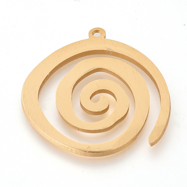 PandaHall Eco-Friendly Aluminium Pendants, Laser Cut Pendants, Vortex, Gold, 40x39x2~2.5mm, Hole: 2mm Aluminum Others Gold
PandaHall Eco-Friendly Aluminium Pendants, Laser Cut Pendants, Vortex, Gold, 40x39x2~2.5mm, Hole: 2mm Aluminum Others Gold
