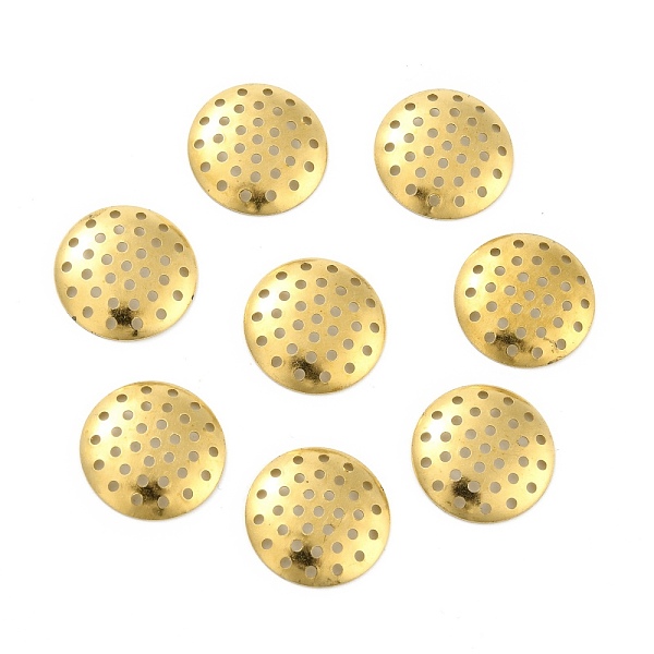 PandaHall Brass Sieve Findings, Flat Round with Hole, Raw(Unplated), 18x2mm Brass Flat Round
PandaHall Brass Sieve Findings, Flat Round with Hole, Raw(Unplated), 18x2mm Brass Flat Round