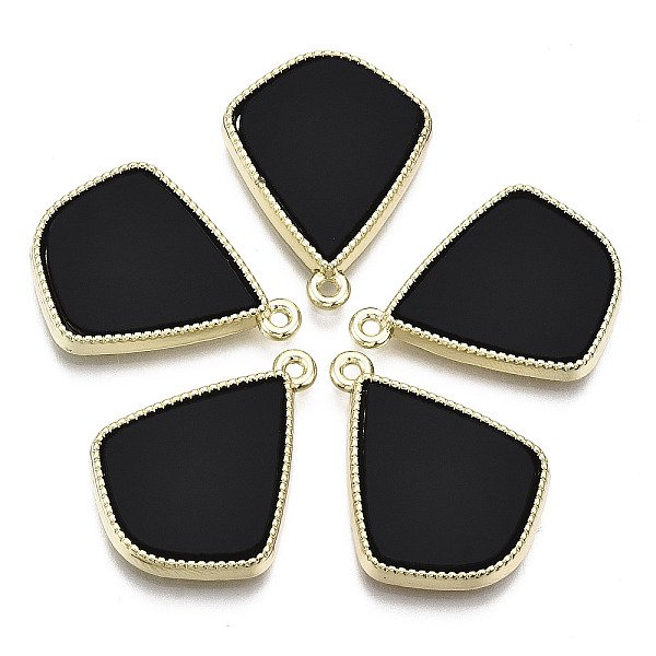 PandaHall Acrylic Pendants, with Alloy Settings, Cadmium Free & Nickel Free & Lead Free, Teardrop, Black, 23.5x18x2.5mm, Hole: 1.4mm...
PandaHall Acrylic Pendants, with Alloy Settings, Cadmium Free & Nickel Free & Lead Free, Teardrop, Black, 23.5x18x2.5mm, Hole: 1.4mm...
