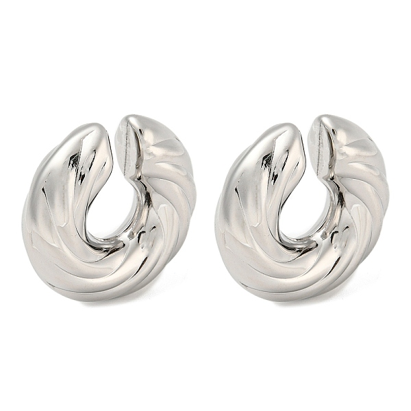 PandaHall 304 Stainless Steel Cuff Earrings, C-Shaped Jewelry for Women, Stainless Steel Color, 30x10mm 304 Stainless Steel Letter C
PandaHall 304 Stainless Steel Cuff Earrings, C-Shaped Jewelry for Women, Stainless Steel Color, 30x10mm 304 Stainless Steel Letter C