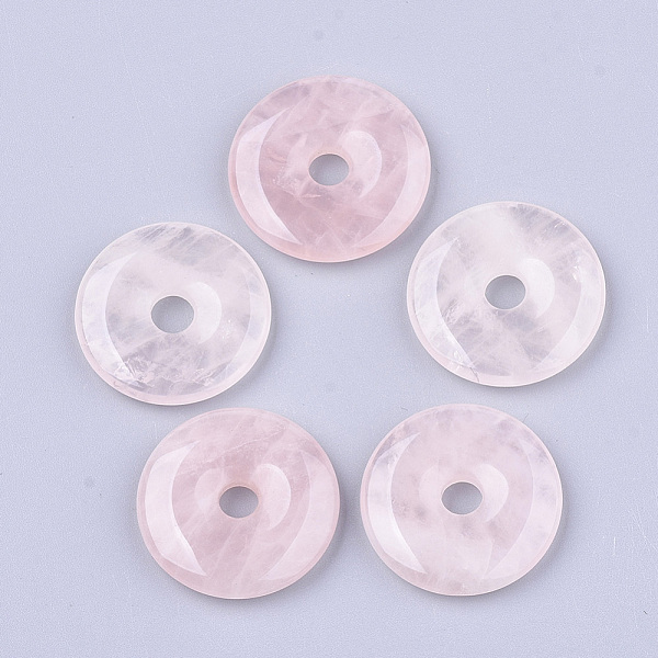 PandaHall Natural Rose Quartz Pendants, Donut/Pi Disc, Donut Width: 7.3~7.5mm, 20x3~5mm, Hole: 5~5.5mm Rose Quartz Donut
PandaHall Natural Rose Quartz Pendants, Donut/Pi Disc, Donut Width: 7.3~7.5mm, 20x3~5mm, Hole: 5~5.5mm Rose Quartz Donut