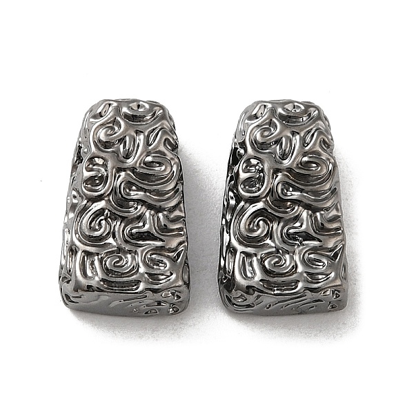 PandaHall Textured Brass Beads, Trapezoid, Gunmetal, 14x8.5x6mm, Hole: 3.5x2.5mm Brass Trapezoid
PandaHall Textured Brass Beads, Trapezoid, Gunmetal, 14x8.5x6mm, Hole: 3.5x2.5mm Brass Trapezoid