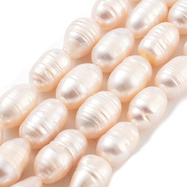 PandaHall Natural Cultured Freshwater Pearl Beads Strands, Grade A+, Rice, PeachPuff, 8~9mm, Hole: 0.7mm, about 18pcs/strand, 6.69''(17cm)..., Brown
PandaHall Natural Cultured Freshwater Pearl Beads Strands, Grade A+, Rice, PeachPuff, 8~9mm, Hole: 0.7mm, about 18pcs/strand, 6.69''(17cm)..., Brown