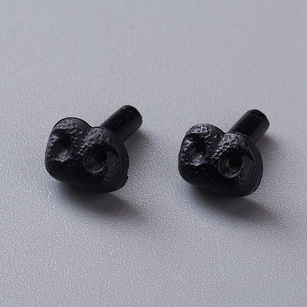 PandaHall Plastic Safety Noses, Craft Nose, for DIY Doll Toys Puppet Plush Animal Making, Black, 11.5mm, 6x8x3mm, pin: 2.5mm Plastic Body...
PandaHall Plastic Safety Noses, Craft Nose, for DIY Doll Toys Puppet Plush Animal Making, Black, 11.5mm, 6x8x3mm, pin: 2.5mm Plastic Body...