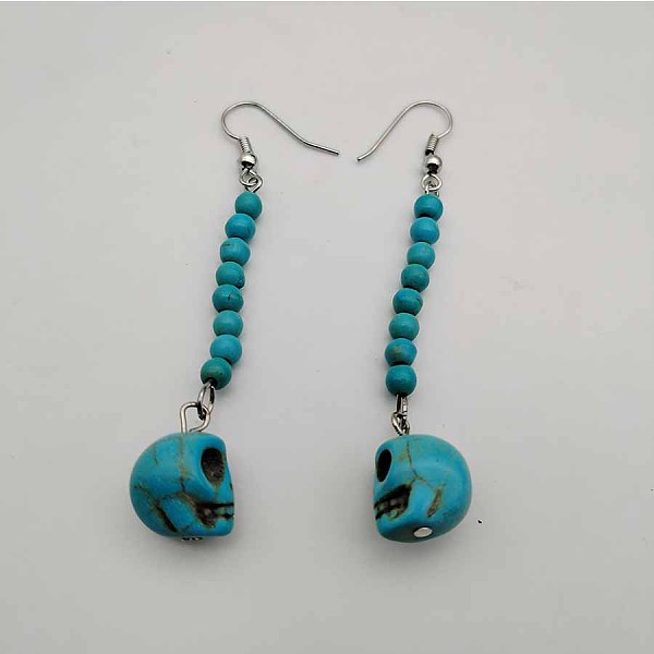 PandaHall Bohemian Tassel Synthetic Turquoise & Alloy Dangle Earrings for Women Synthetic Turquoise
PandaHall Bohemian Tassel Synthetic Turquoise & Alloy Dangle Earrings for Women Synthetic Turquoise