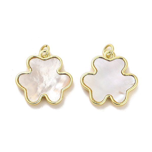 PandaHall Brass Pave Shell Pendants, Clover Charms with Jump Ring, Real 18K Gold Plated, 20.5x20x3mm, Hole: 3.5mm Shell Clover
PandaHall Brass Pave Shell Pendants, Clover Charms with Jump Ring, Real 18K Gold Plated, 20.5x20x3mm, Hole: 3.5mm Shell Clover