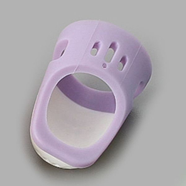 PandaHall Silicone Fingertip Protector, Thimble, Finger Pad Grips, Sewing Tools, Lilac, 30.6x18.5mm Silicone Purple
PandaHall Silicone Fingertip Protector, Thimble, Finger Pad Grips, Sewing Tools, Lilac, 30.6x18.5mm Silicone Purple