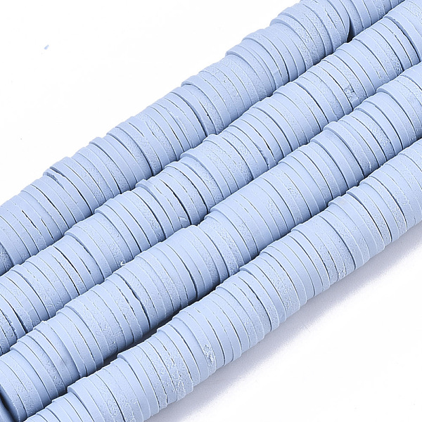 PandaHall Handmade Polymer Clay Beads Strands, for DIY Jewelry Crafts Supplies, Heishi Beads, Disc/Flat Round, Light Steel Blue, 8x0.5~1mm...
PandaHall Handmade Polymer Clay Beads Strands, for DIY Jewelry Crafts Supplies, Heishi Beads, Disc/Flat Round, Light Steel Blue, 8x0.5~1mm...