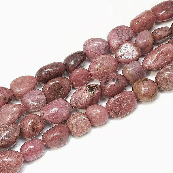 PandaHall Natural Rhodochrosite Beads Strands, Tumbled Stone, Nuggets, 9~20x8~13x4~13mm, Hole: 1mm, about 30~55pcs/strand, 15.7 inch...
PandaHall Natural Rhodochrosite Beads Strands, Tumbled Stone, Nuggets, 9~20x8~13x4~13mm, Hole: 1mm, about 30~55pcs/strand, 15.7 inch...