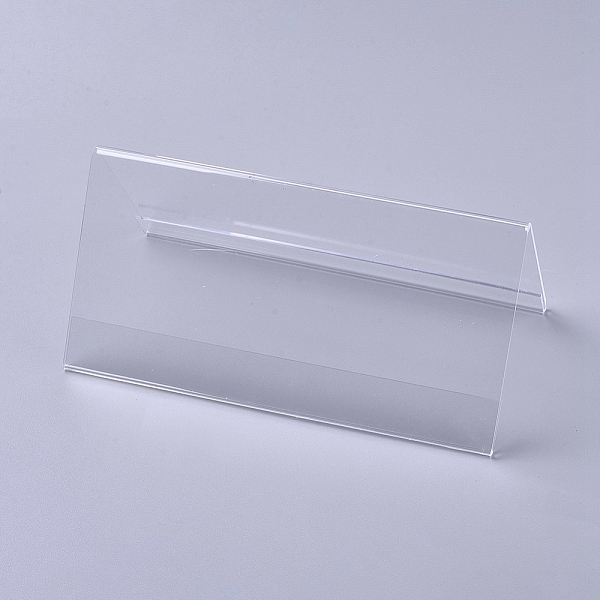 PandaHall Acrylic Card Holder, for Desk Business Card Display, Name Card Organizer, Clear, 20.1x10.35x9.65cm Acrylic Clear
PandaHall Acrylic Card Holder, for Desk Business Card Display, Name Card Organizer, Clear, 20.1x10.35x9.65cm Acrylic Clear