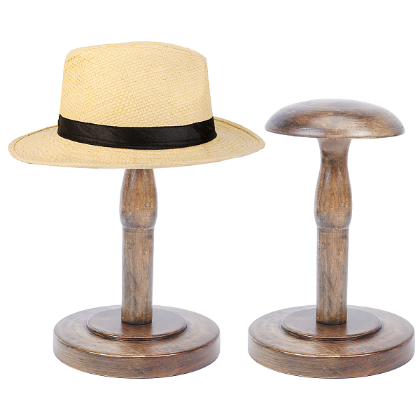 PandaHall GOMAKERER 1 Pcs Table Hat Stand, Wooden Hat Stand Holder Vintage Brown Hat Rack Wig Display Rack Helmet Organizer Storage for Home...
PandaHall GOMAKERER 1 Pcs Table Hat Stand, Wooden Hat Stand Holder Vintage Brown Hat Rack Wig Display Rack Helmet Organizer Storage for Home...