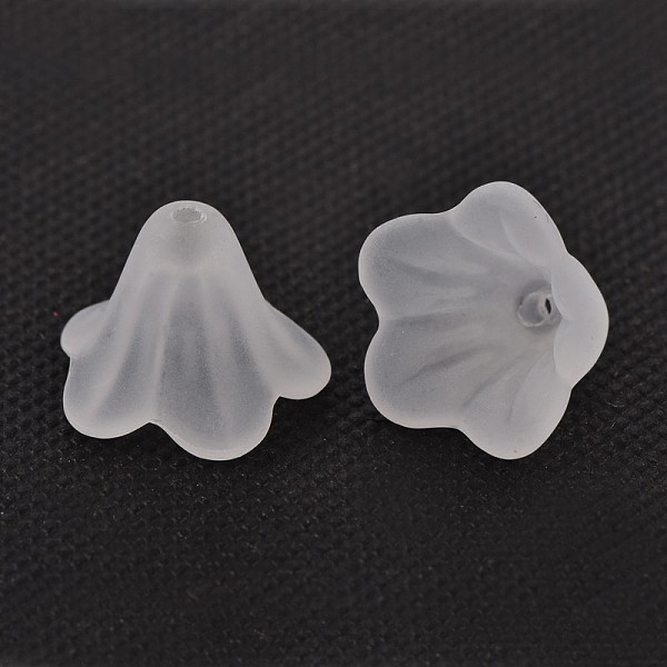 PandaHall Frosted Acrylic Beads, Flower, White, 10x13.5mm, Hole: 1.8mm Acrylic Flower White
PandaHall Frosted Acrylic Beads, Flower, White, 10x13.5mm, Hole: 1.8mm Acrylic Flower White