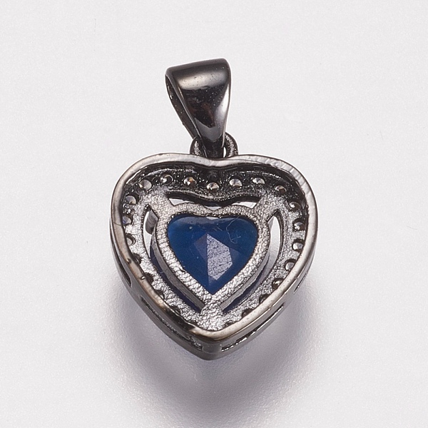 PandaHall Brass Micro Pave Cubic Zirconia Charms, Heart, Marine Blue, Gunmetal, 14x12x5mm, Hole: 3x5mm Brass+Cubic Zirconia Heart Blue
PandaHall Brass Micro Pave Cubic Zirconia Charms, Heart, Marine Blue, Gunmetal, 14x12x5mm, Hole: 3x5mm Brass+Cubic Zirconia Heart Blue
