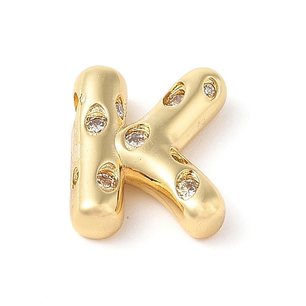 PandaHall Brass Micro Pave Clear Cubic Zirconia Pendant, Letter A~Z, Letter K, 22x18x6mm, Hole: 4mm Brass+Cubic Zirconia Letter K Clear
PandaHall Brass Micro Pave Clear Cubic Zirconia Pendant, Letter A~Z, Letter K, 22x18x6mm, Hole: 4mm Brass+Cubic Zirconia Letter K Clear