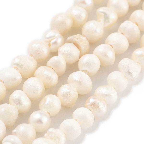 PandaHall Natural Cultured Freshwater Pearl Beads Strands, Potato, PapayaWhip, 2~3mm, Hole: 0.5mm, about 70~71pcs/strand, 6.89~7.09 inch..., Orange
PandaHall Natural Cultured Freshwater Pearl Beads Strands, Potato, PapayaWhip, 2~3mm, Hole: 0.5mm, about 70~71pcs/strand, 6.89~7.09 inch..., Orange